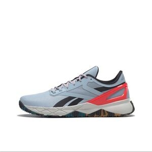 Reebok Nanoflex TR size 11 Mens gable grey/cherry/camo